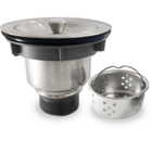 Válvula Higiênica Com Cesto Removivel 41/2 Inox Fluxhidro