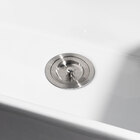 Válvula Inox Para Cuba Fazenda 4 1/2" Tampa E Cesto (escovada)