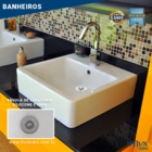 Valvula Lavatorio 7/8 Inox Tampa Silicone Flux Hidro