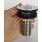 Válvula Lavatório Banheiro Ralo 7/8 Pia/cuba Quadrada Redonda