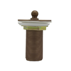 Válvula Lavatório Banheiro Rose Gold Metal Luxo