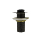 Válvula Lavatório Click Onix Preto Brilhante Para Pia Banheir