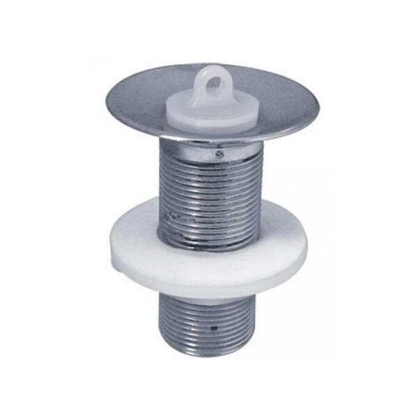 Válvula Lavatório Cromada Vl4/s S/ladrão Del Metais