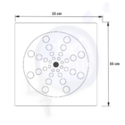 Válvula Lavatório Cromada Vl4/s S/ladrão Del Metais