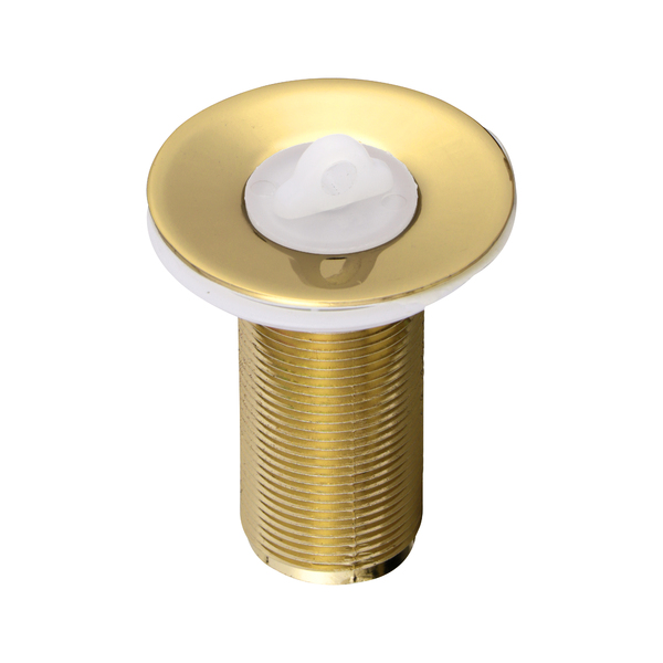 Válvula Lavatório Dourado Brilhante Metal Pia Banheiro Ralo 7