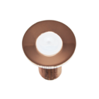 Válvula Lavatório Rose Gold Metal Pia Cuba Banheiro Ralo 7/8