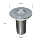 Válvula Lavatório S/ladrão Metal - Del Metais