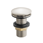 Válvula Luxo Para Lavatório S/l 2 3/8" X 7/8" Redonda Cromada