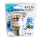 Válvula Moeda 1.1/4 - Tampa Giratória Inox