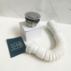 Valvula Para Banheira Ralo Click Inox 1 1/2 Jacuzzi Hidromass