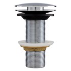 Válvula Para Banheiro Click Redonda Cromado Fani