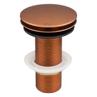 Válvula Para Banheiro Click Redonda Rose Gold Fani