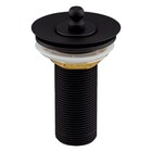 Válvula Para Banheiro Com Tampa Preto Fosco Fani