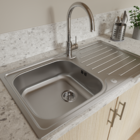 Válvula Para Cozinha Aço Inox 1.1/2" Grande CWBR08 Equation