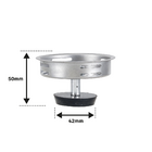 Válvula Para Cozinha Aço Inox 40mm D84mm Equation
