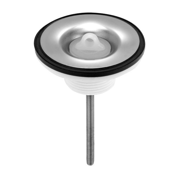 Válvula Para Lavatório 7/8 Ralo Inox C/tampa Parafuso 7mm