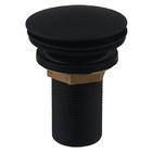 Válvula para Lavatório Click Metal 7/8" Preto fosco