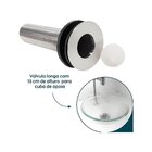 Válvula Para Lavatório Flux Hidro Inox 7/8' 13cm Longa