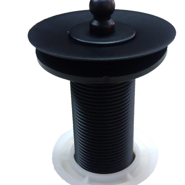 Valvula Para Lavatório Metal Black Romar Sem Ladrão