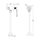 Válvula Para Mictório Com Fechamento Automático Censi Black F