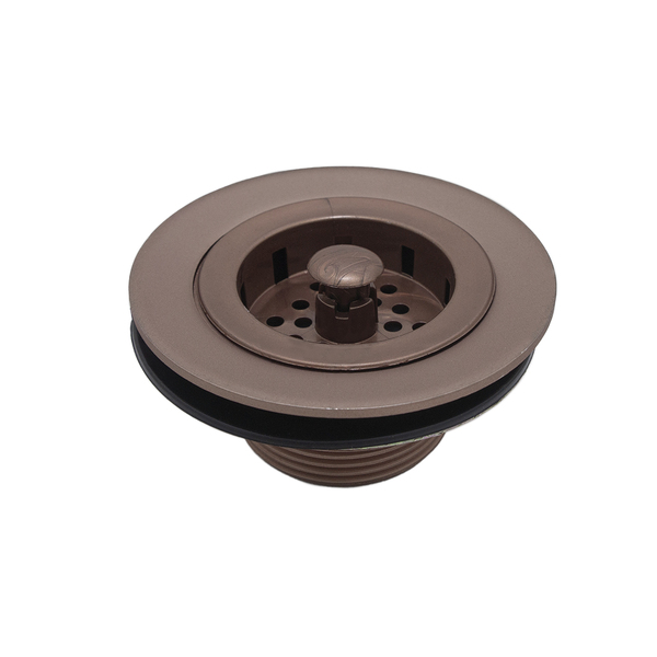 Valvula Para Pia Americana 3.1/2 Cobre Fosco Metal Luxo