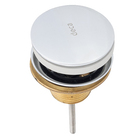 Válvula para Pia de Banheiro Click Metal Curta Deca