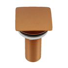 Válvula para Pia de Banheiro Click Metal Longa Rose Gold Fani