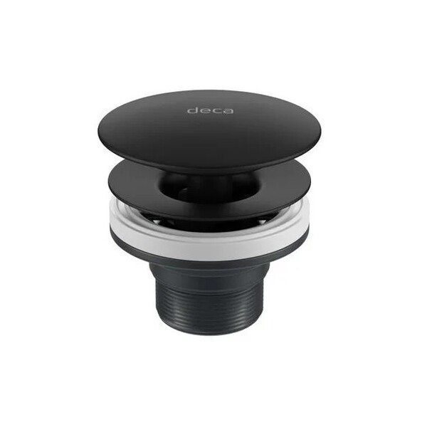 Válvula para Pia de Banheiro Longa 1" Black Matte 1601.BL.MT Deca