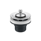 Válvula para Pia de Banheiro Metal e Plástico Curta 1" Deca