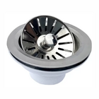 Válvula Para Pia De Cozinha Inox 3.1/2"  Casagrande Mundial