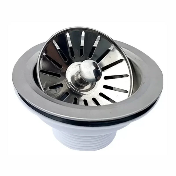 Válvula Para Pia De Cozinha Inox 3.1/2" Casagrande Mundial