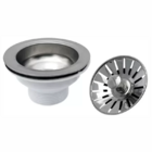 Válvula Para Pia De Cozinha Inox 3.1/2" Del Metais