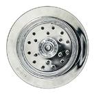 Válvula para Pia de Cozinha Latão Cromado 4.1/2" Longa Sem Ladrão Luxo Esteves