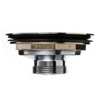 Válvula para Pia de Cozinha Latão Cromado 4.1/2" Longa Sem Ladrão Luxo Esteves