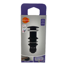 Válvula Para Pia de Banheiro Preta Clic 7/8" Ajustável CWC2B-BR Equation