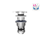 Válvula Para Pia de Banheiro Preta Plana 7/8" Ajustável Cromada CWA6-BR Equation