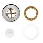 Válvula para Tanque Latão Cromado 1 1/4" Sem ladão Fabrimar