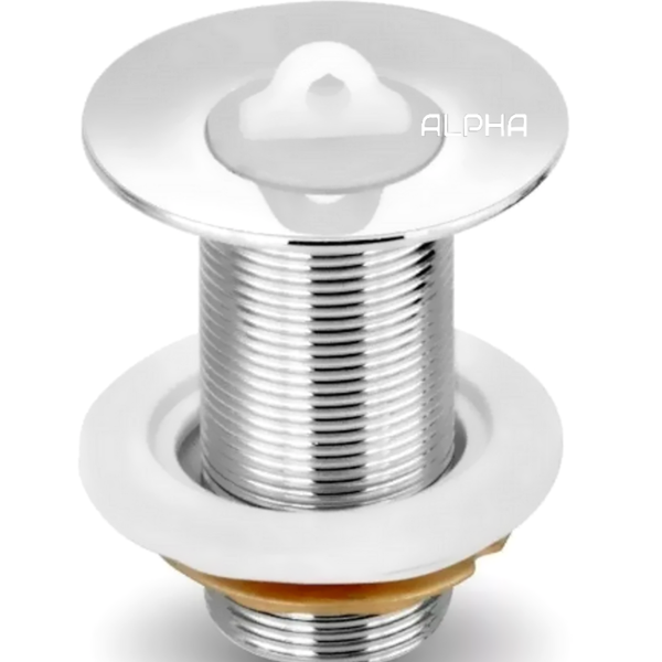 Válvula Pia Banheiro Lavatório Escoamento 7/8" S/ Ladrão Meta