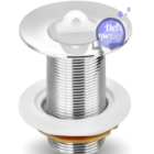 Válvula Pia Banheiro Lavatório Escoamento 7/8" S/ladrão Metal