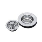 Válvula Pia Cozinha Americana 3.1/2 Cromado Metal Luxo