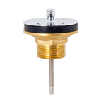 Válvula para Pia de Banheiro Curta 7/8" Cromada Equation