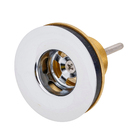 Válvula para Pia de Banheiro Curta 7/8" Cromada Equation