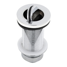 Válvula para Pia de Banheiro Rotativa 1.1/4"x7/8" Cromada Equation