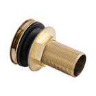 Válvula Pia Lavatório Ralo Click Ouro Gold Para Pia Banheiro