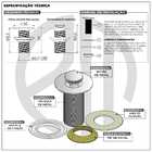 Válvula Pia Lavatório Ralo Click Pequeno Dourado Brilhante 7/