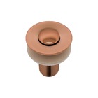 Válvula Pia Lavatório Ralo Click Pequeno Rose Gold Brilhante