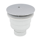 Válvula Piso Box Curta com Saída Vertical 9cm Cromada Celite