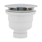 Válvula Piso Box Curta com Saída Vertical 9cm Cromada Celite