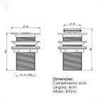 Válvula Prátika Latão 1" Japi