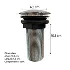 Válvula Pratika Latão Cobertura Total Abs 1 1/4" Japi